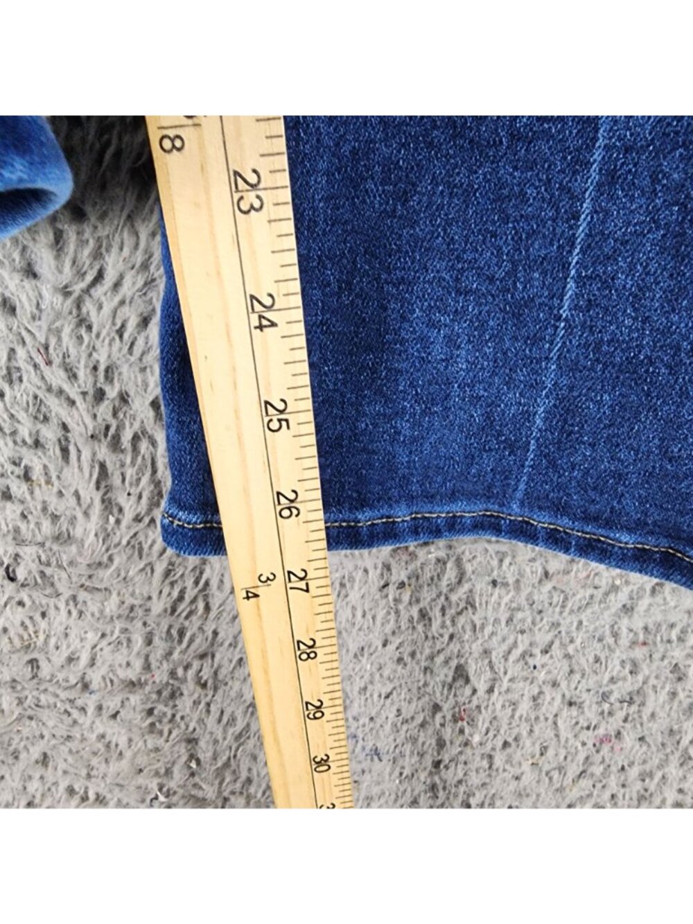 Letter To Juliet Jeans Womens 31 Bambino Blue Stretch Denim Bootcut *Read* - Picture 8 of 15